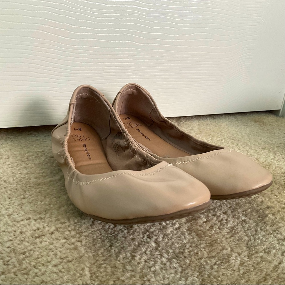 💸Time and Tru memory foam flats! Size 8 1/2